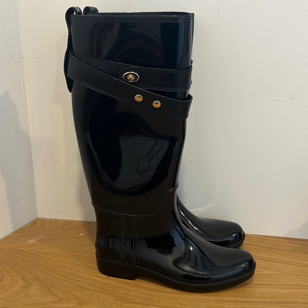 Coach rain boots